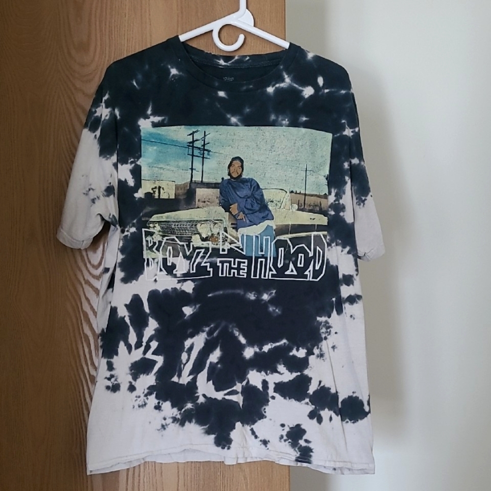 Philco Boyz N The Hood Tie-Dye Ice Cube T-Shirt 90s Large